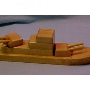 Small Wooden Destroyer #304