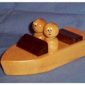 Wooden Toy Speed Boat #302