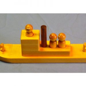 Wood Toy Tug Boat #312
